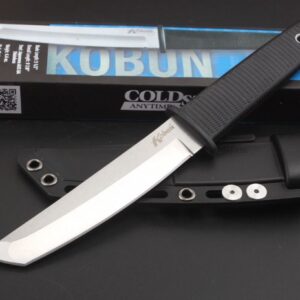 Cold Steel Knife KOBUN Fixed Blade Camping Outdoor Tactical Straight Knives AU
