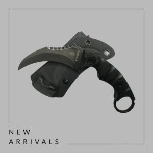 Strider Karambit Fixed Knife Blade Camping Hunting Tactical Straight Knives